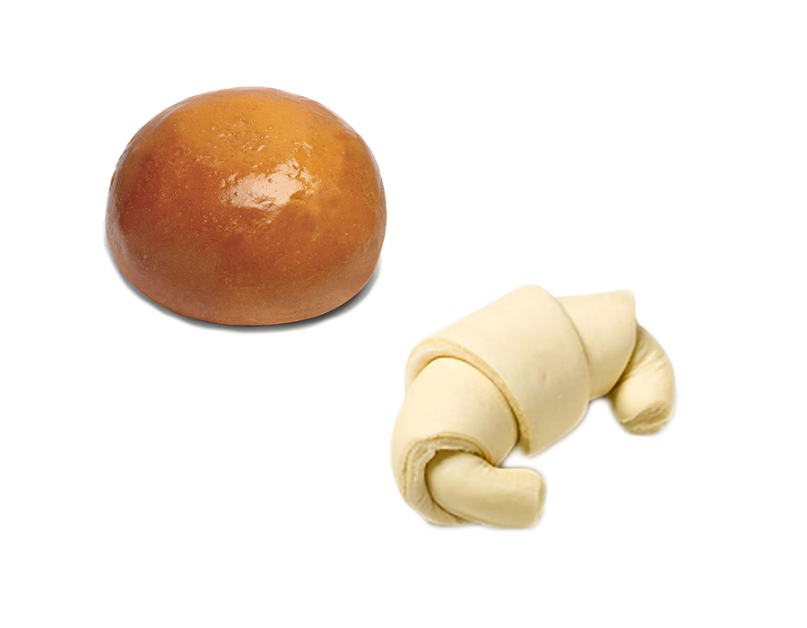 Croissant - assortimento biscotteria e prodotti per la colazione al bar - commercio alimentare all'ingrosso treviso - Maluan