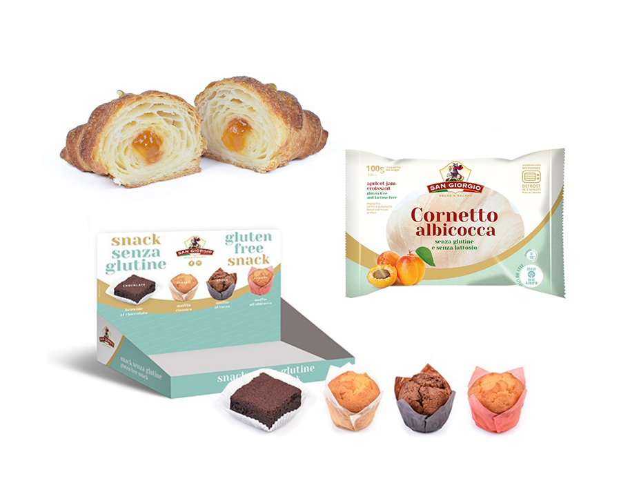 Croissant - assortimento biscotteria e prodotti per la colazione al bar - commercio alimentare all'ingrosso treviso - Maluan